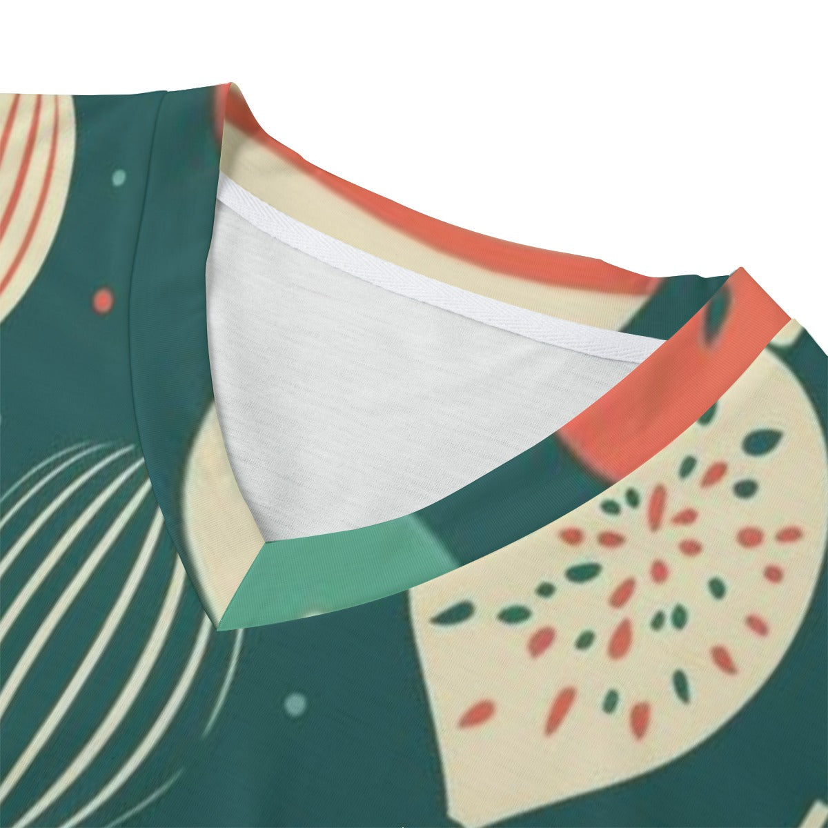 Eco-friendly All-over Print Unisex V-neck T-Shirt