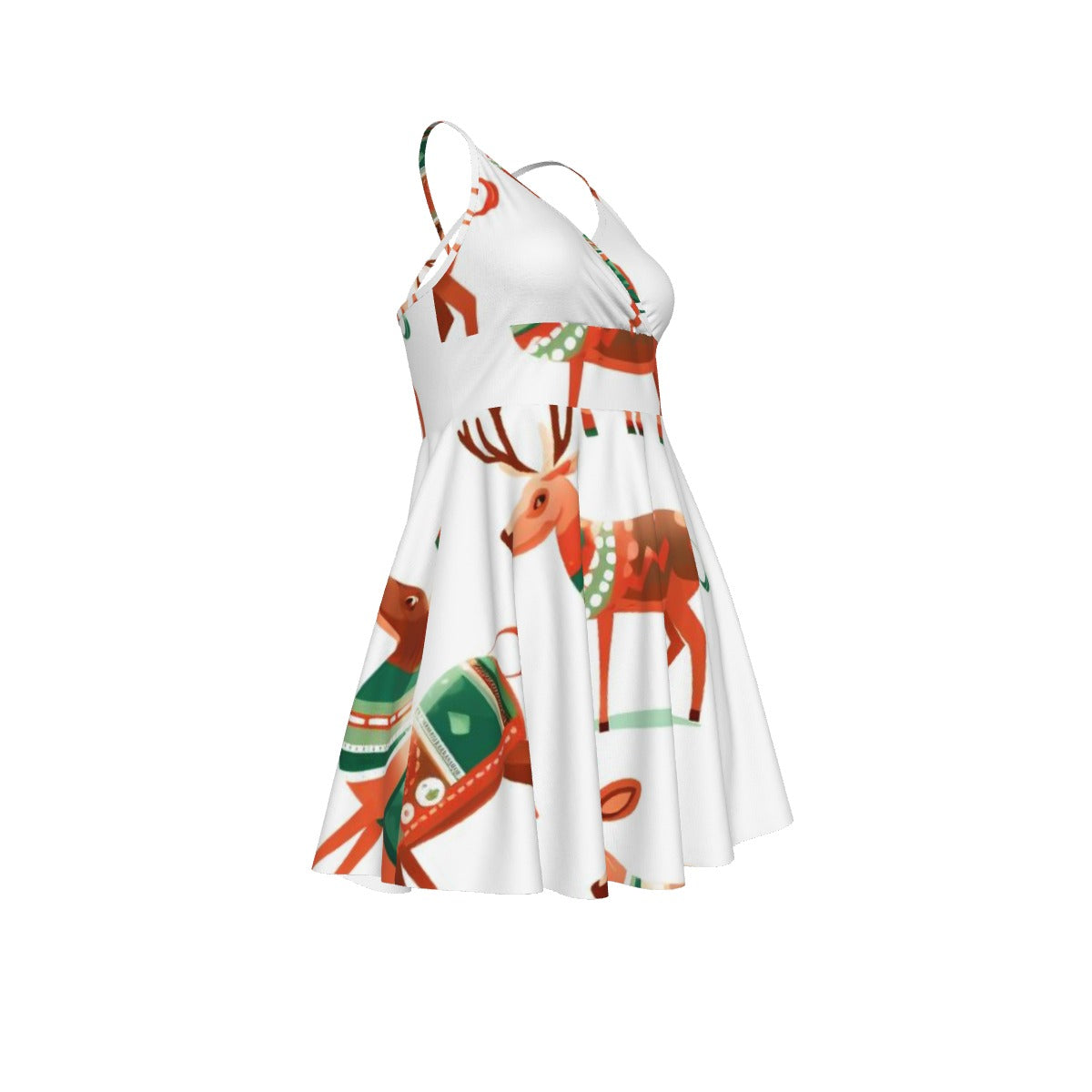 All-Over Print Women‘s Cross Cami Dress