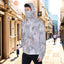 Eco-friendly All-Over Print Men's Masked Hoodie