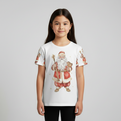 Eco-friendly All-Over Print Kid's Short Sleeve