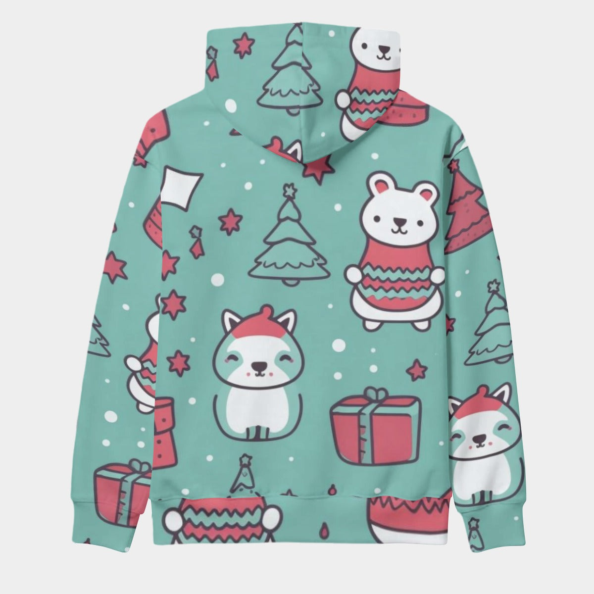 Split Eco-friendly All-Over Print Unisex Hoodie