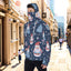 Eco-friendly All-Over Print Men's Masked Hoodie