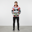 Eco-friendly All-Over Print Men Pullover Hoodie