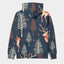 Split Eco-friendly All-Over Print Pullover Hoodie