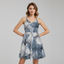 All-Over Print Women‘s Cross Cami Dress