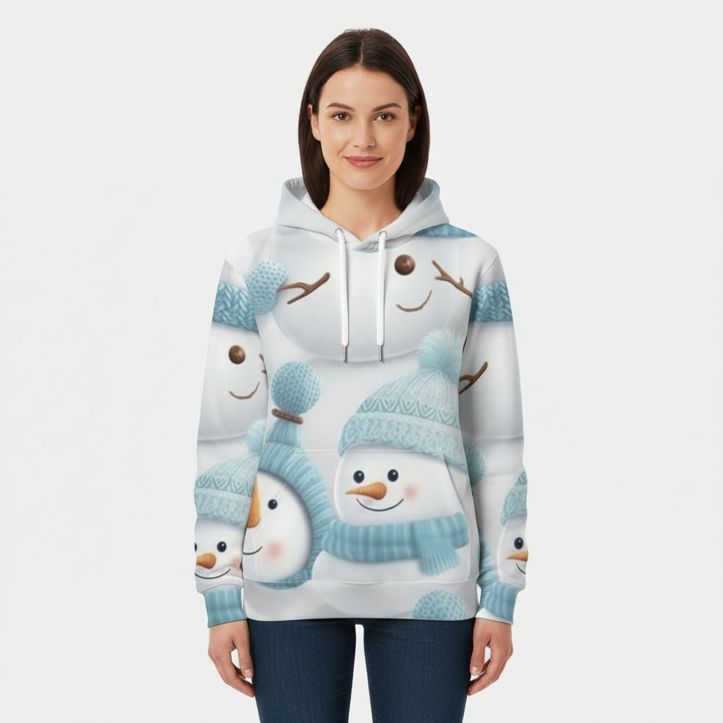 Split Eco-friendly Pullover Hoodie