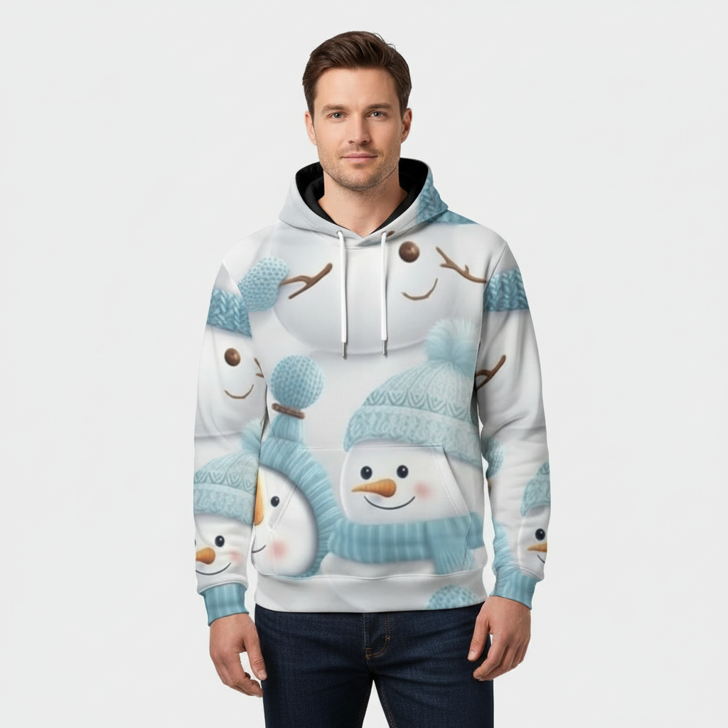 Split Eco-friendly Pullover Hoodie