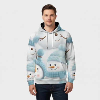 Split Eco-friendly Pullover Hoodie