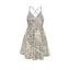 All-Over Print Women‘s Cross Cami Dress