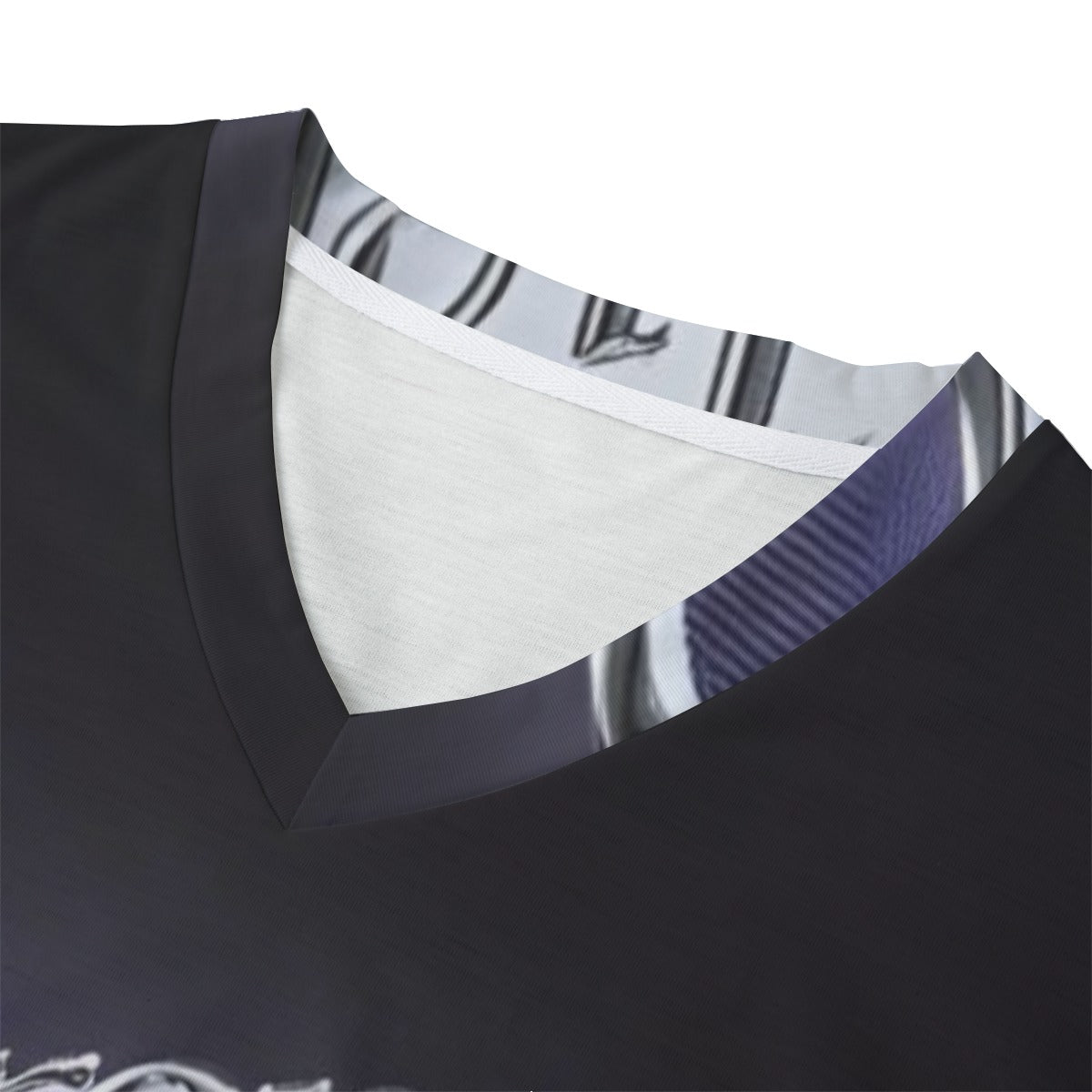 Eco-friendly All-over Print V-neck T-Shirt