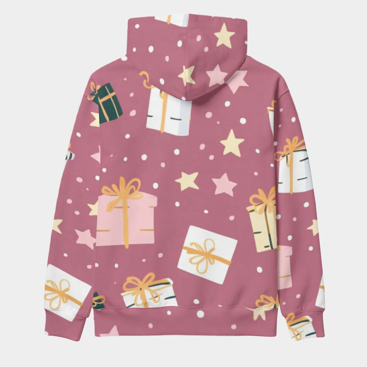 Split All-Over Print Unisex Pullover Hoodie