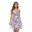All-Over Print Women‘s Cross Cami Dress