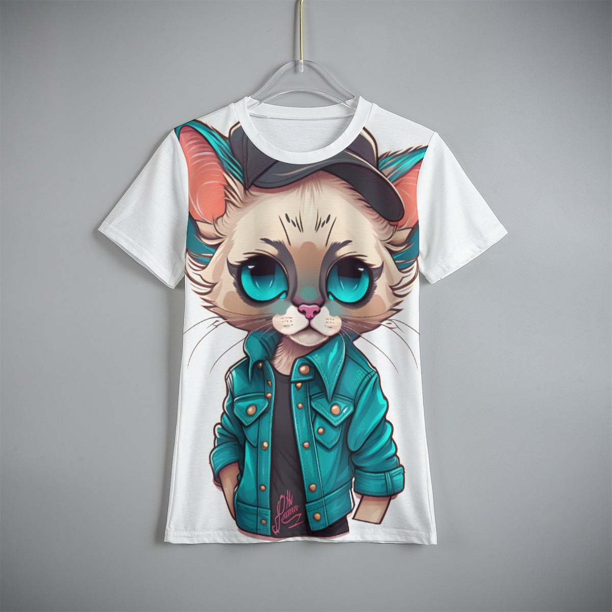 Eco-friendly All-Over Print Kid's Short Sleeve