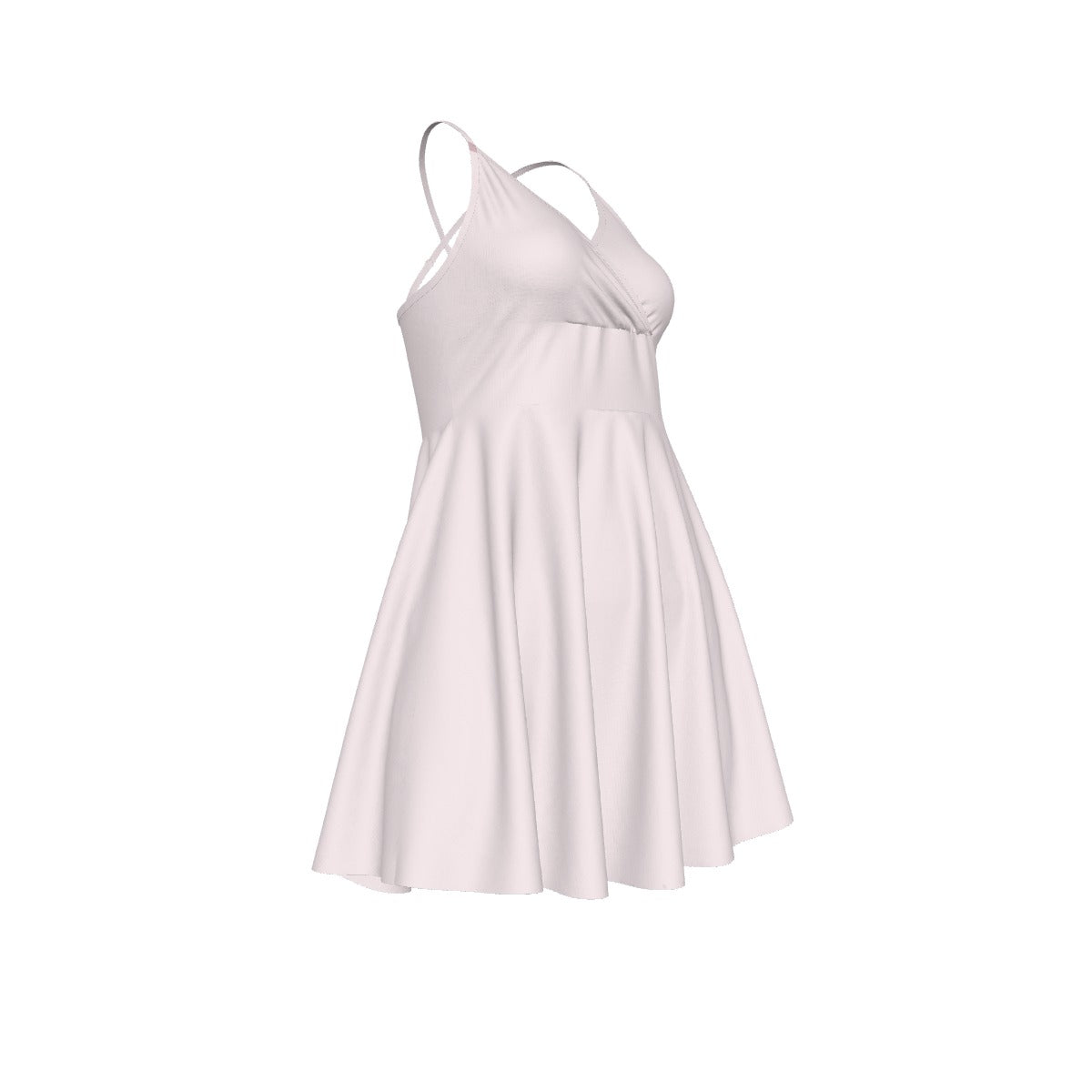 All-Over Print Women‘s Cross Cami Dress