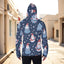 Eco-friendly All-Over Print Men's Masked Hoodie