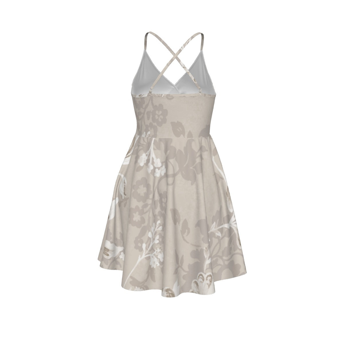 All-Over Print Women‘s Cross Cami Dress