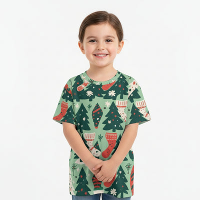 Holiday Special Eco-friendly Kid's Short Sleeve