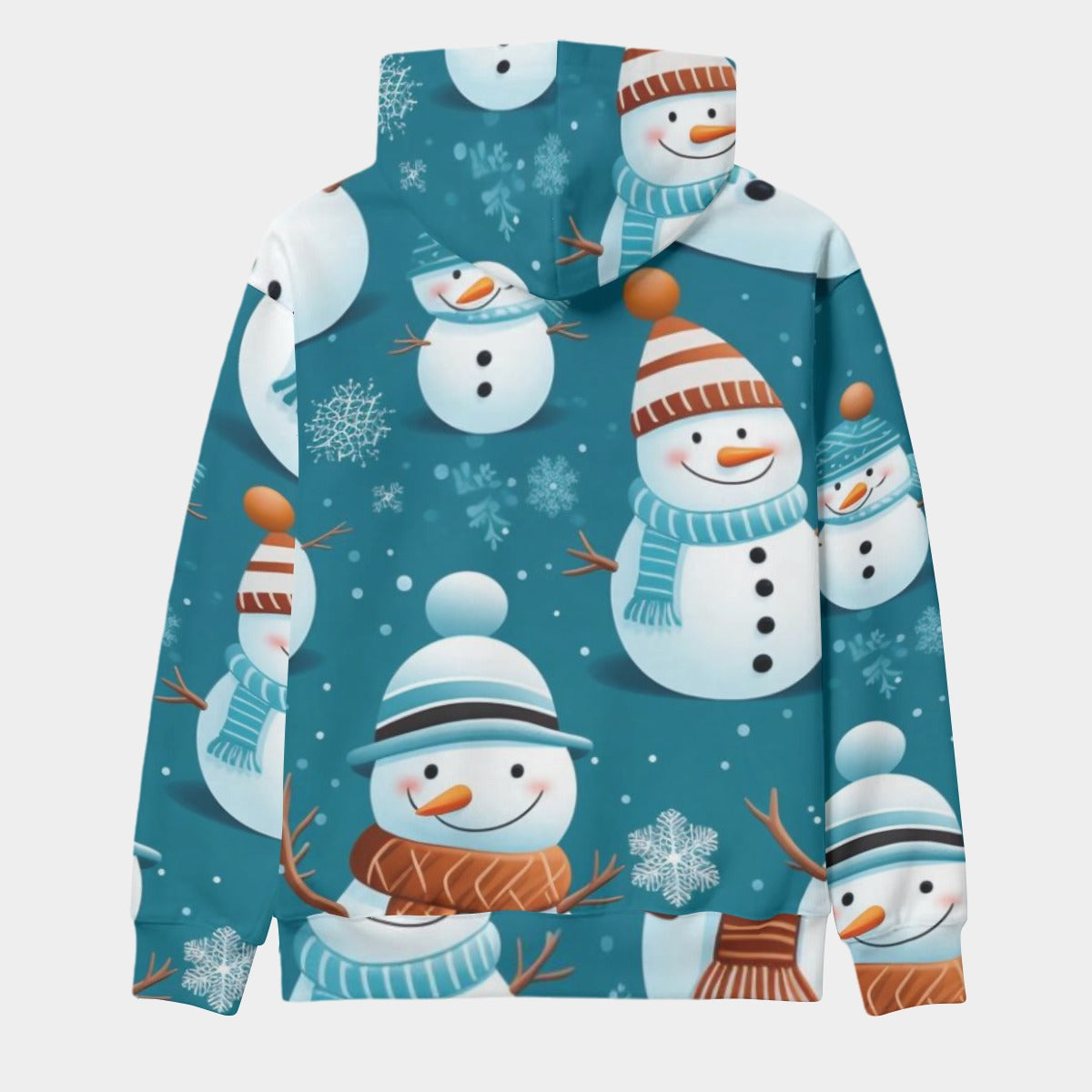 Split Eco-friendly Unisex Pullover Hoodie