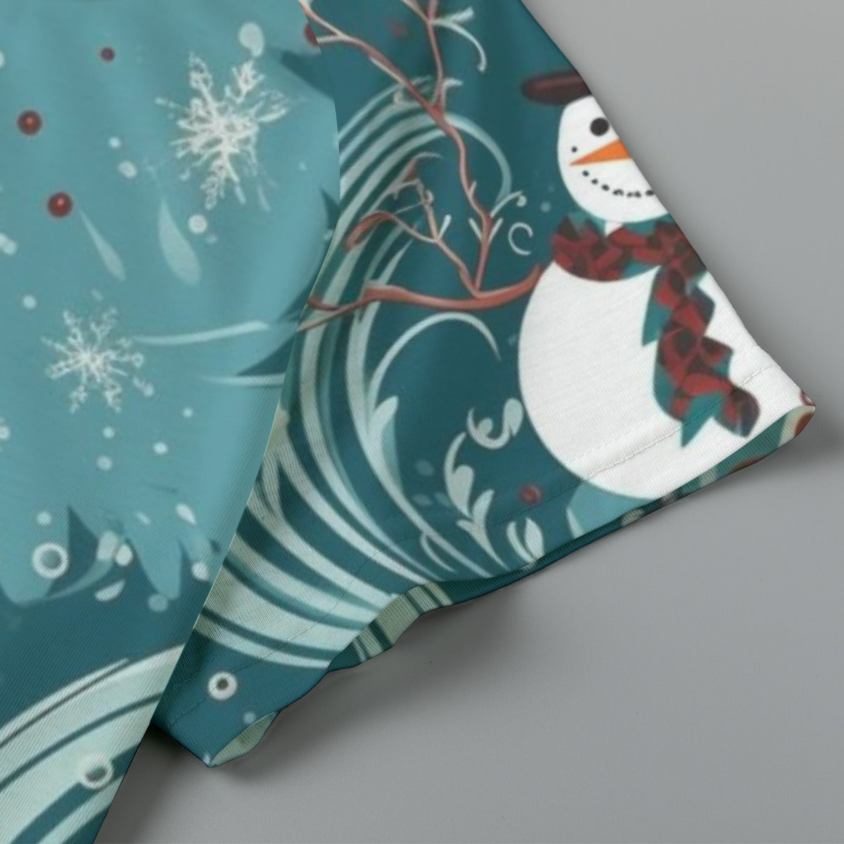 Eco-friendly  All-Over Print Women's cropped Raglan T-shirt With Short Sleeve