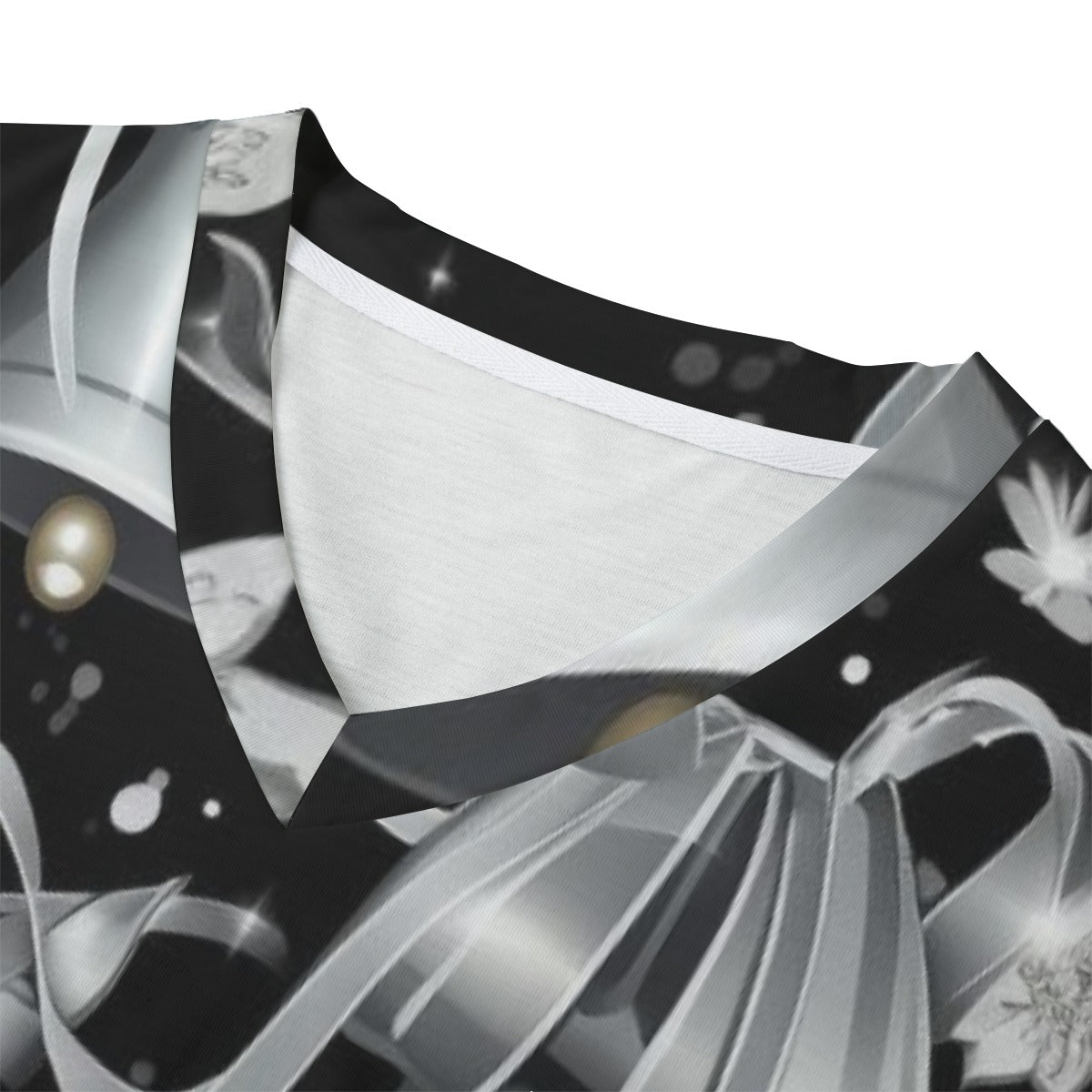 Eco-friendly All-over Print Unisex V-neck T-Shirt