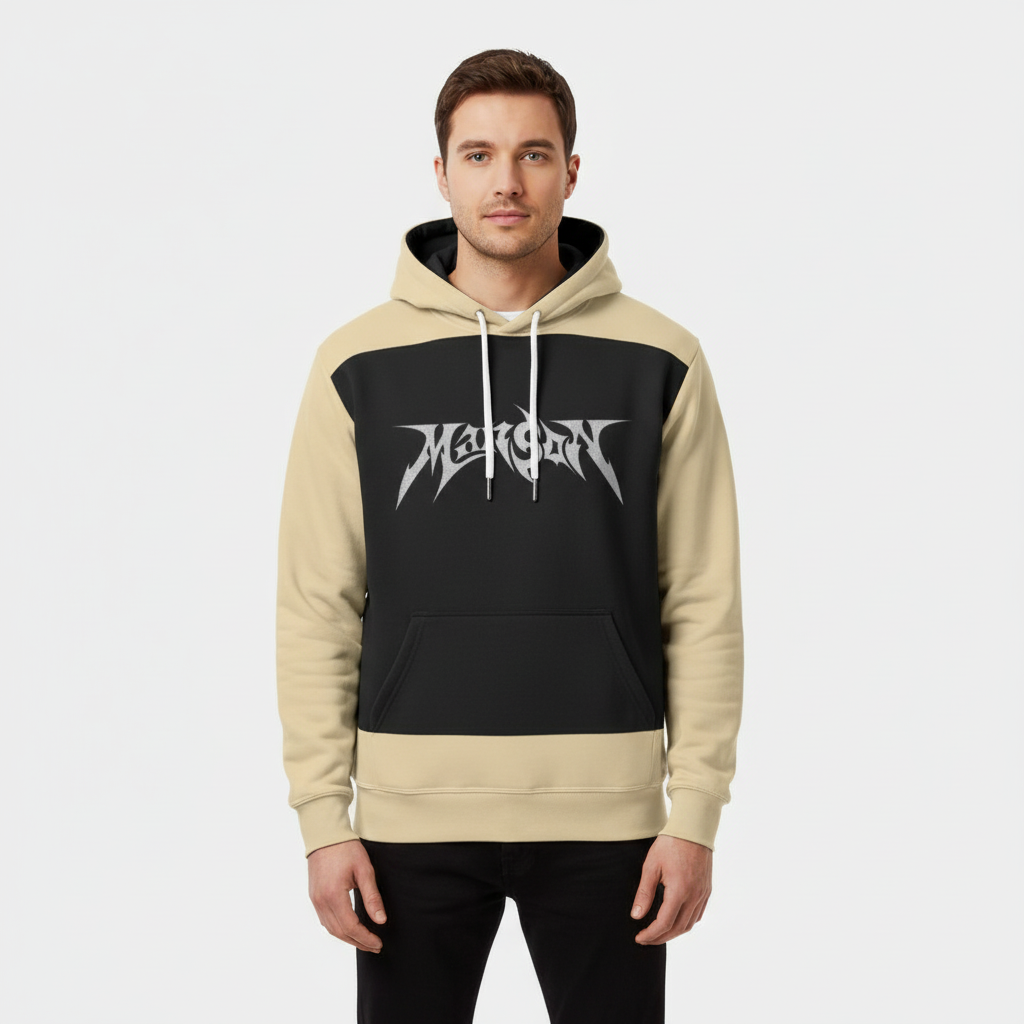 Eco-friendly All-Over Print Men Pullover Hoodie