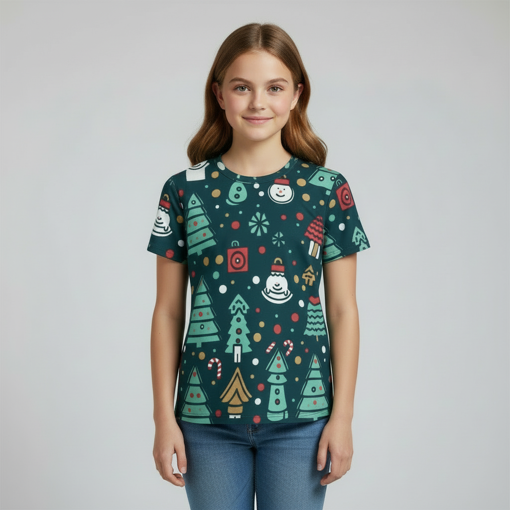 Xmas Kid's Short Sleeve
