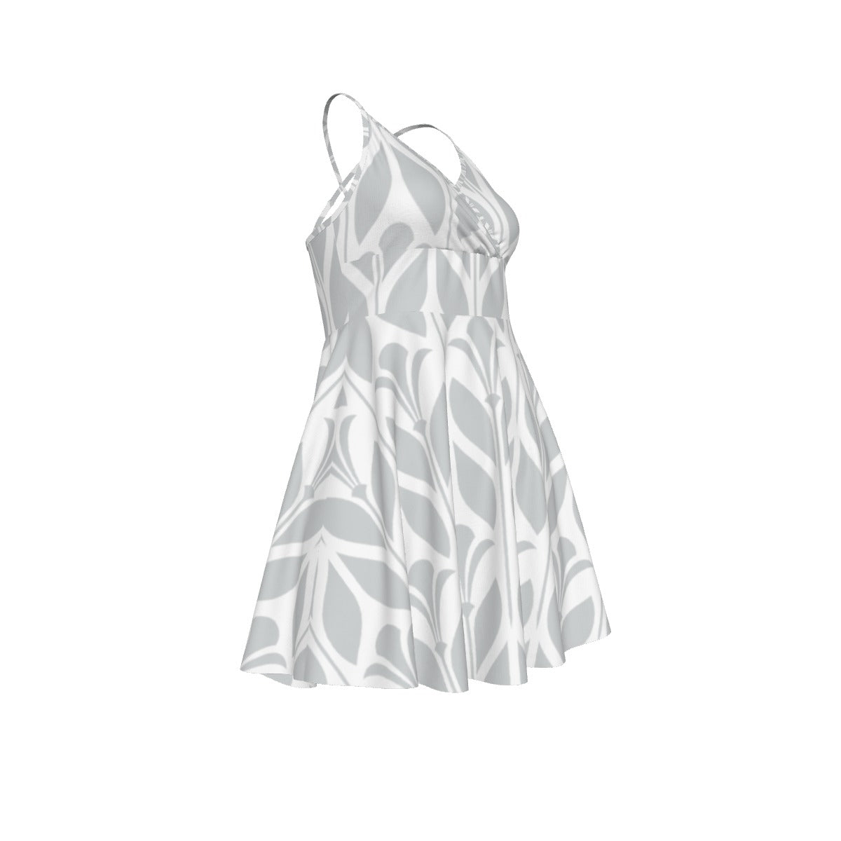 All-Over Print Women‘s Cross Cami Dress