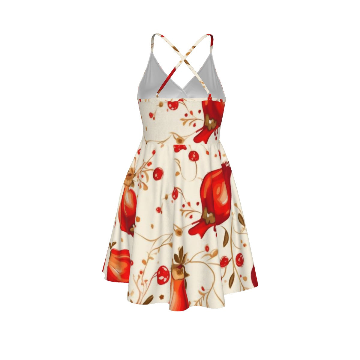 All-Over Print Women‘s Cross Cami Dress