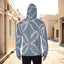 Eco-friendly All-Over Print Men's Masked Hoodie