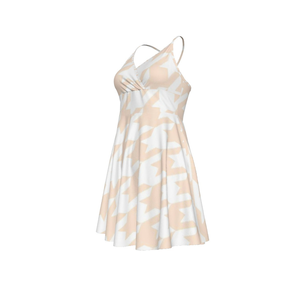 All-Over Print Women‘s Cross Cami Dress