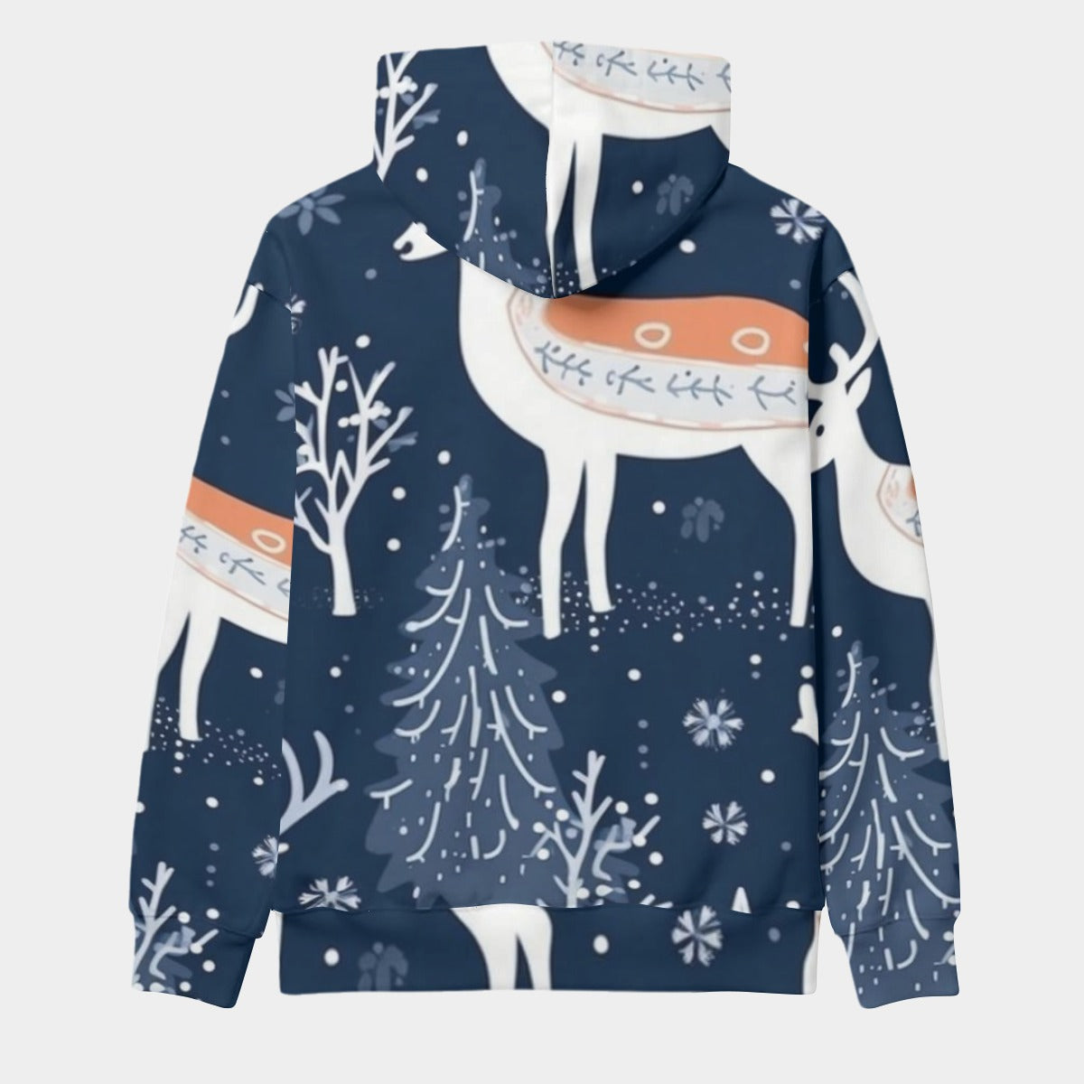 Eco-friendly All-Over Print Unisex Pullover Hoodie