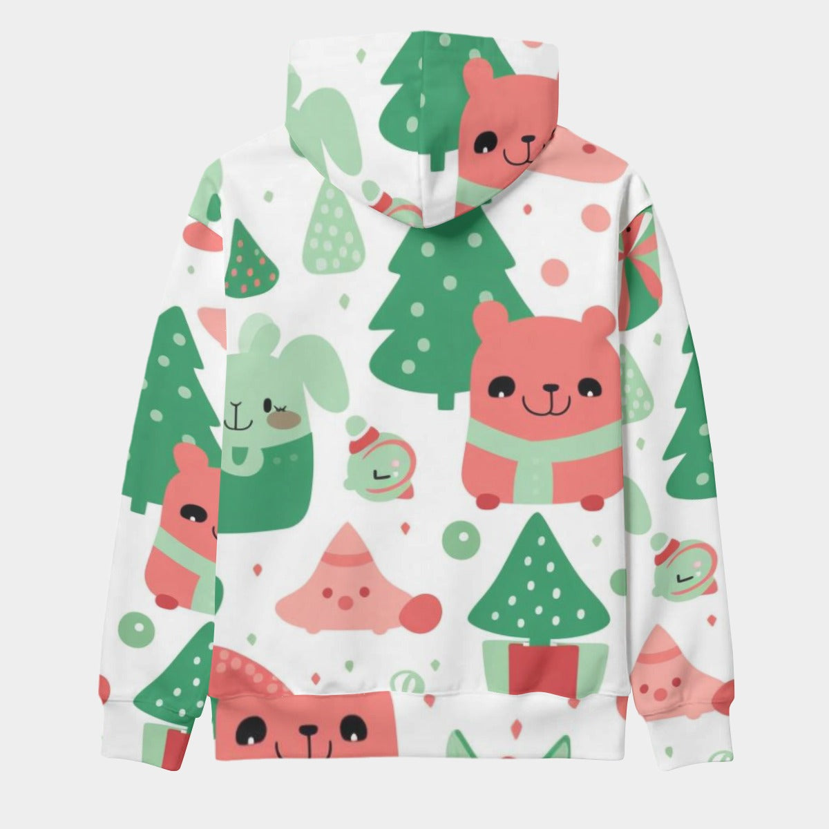 Eco-friendly All-Over Print Unisex Pullover Hoodie