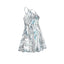 All-Over Print Women‘s Cross Cami Dress