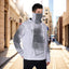 Eco-friendly All-Over Print Men's Masked Hoodie