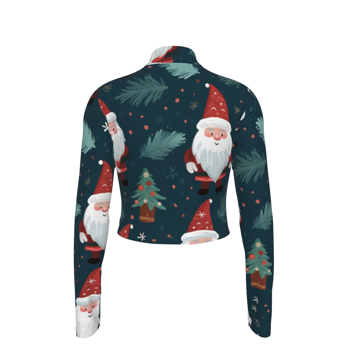 Xmas Women's Turtleneck T-shirt With Long Sleeve