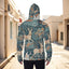 Eco-friendly All-Over Print Men's Masked Hoodie