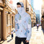 Eco-friendly All-Over Print Men's Masked Hoodie