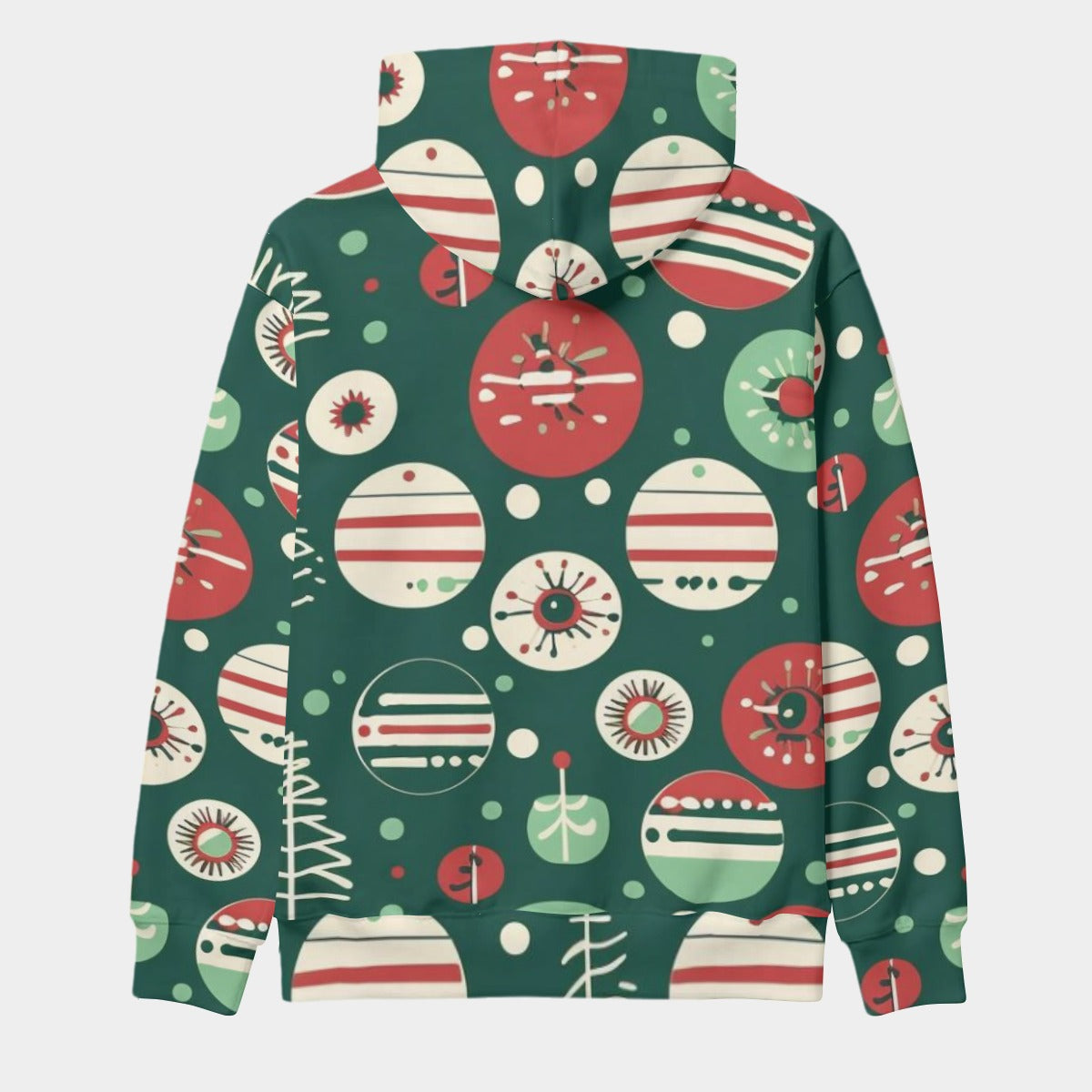 Split Eco-friendly All-Over Print Unisex Pullover Hoodie