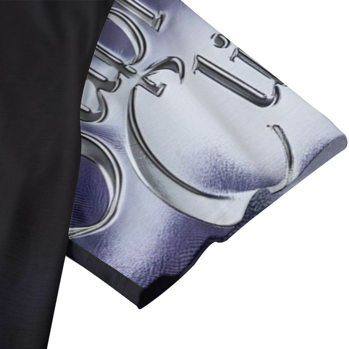 Eco-friendly All-over Print V-neck T-Shirt