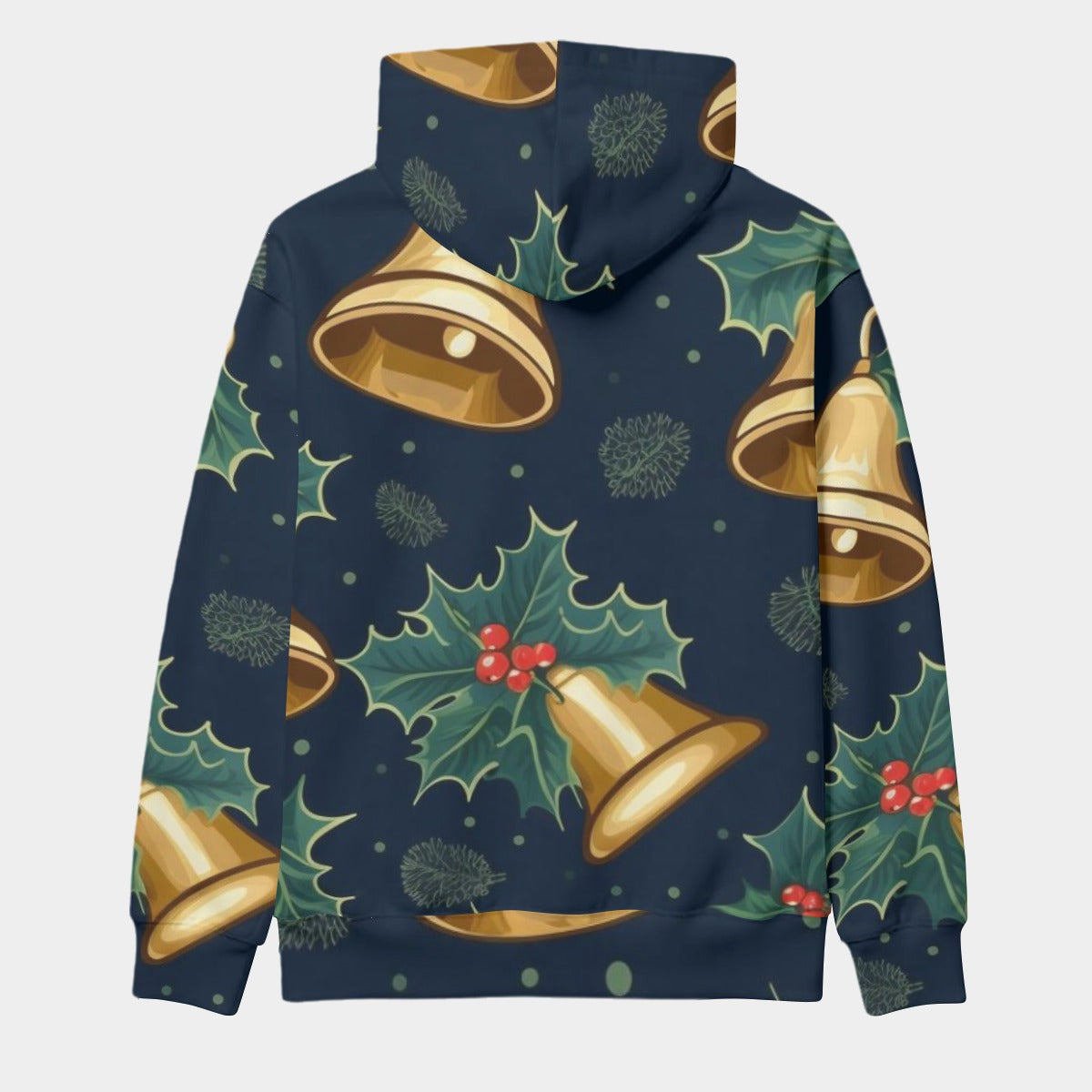 Split Eco-friendly All-Over Print Pullover Hoodie