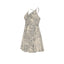 All-Over Print Women‘s Cross Cami Dress