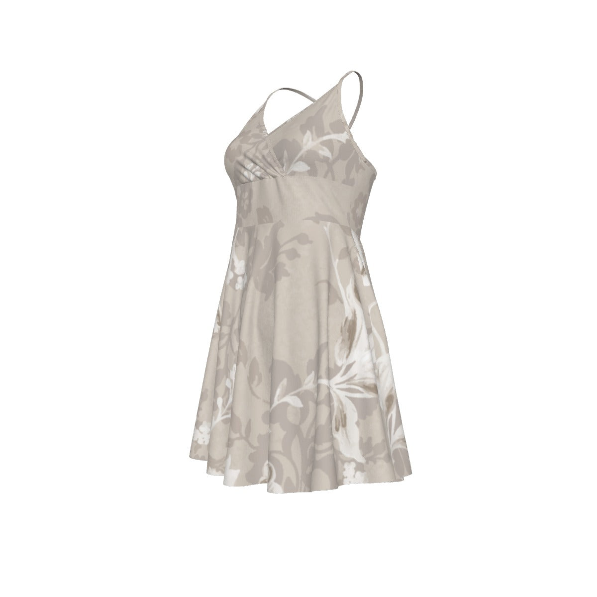 All-Over Print Women‘s Cross Cami Dress