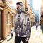 Eco-friendly All-Over Print Men's Masked Hoodie