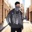 Eco-friendly All-Over Print Men's Masked Hoodie
