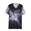 Eco-friendly All-over Print V-neck T-Shirt